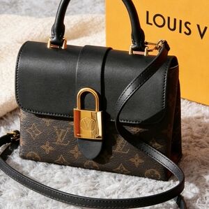 Louis Vuitton Locky BB Monogram Black Leather